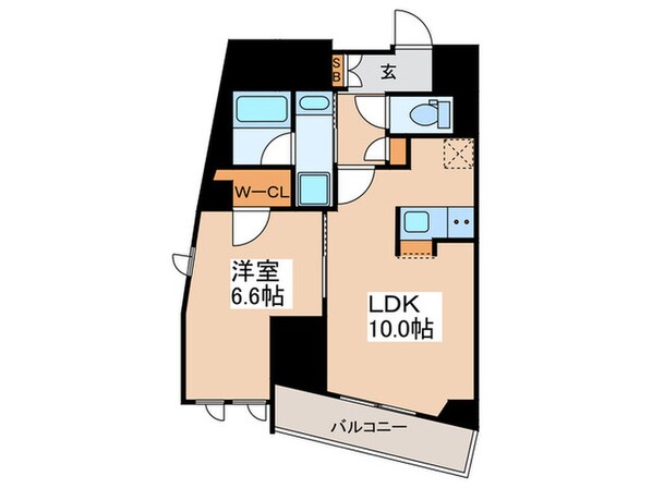 栖-浅草蔵前の物件間取画像